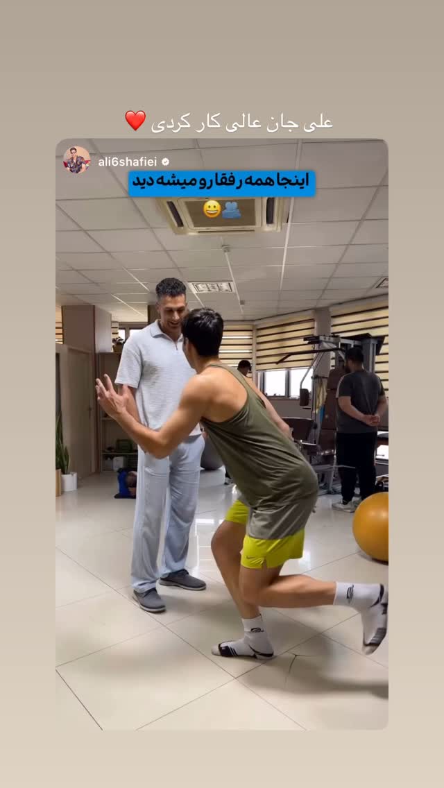  جدید ترین استوری اینستاگرام آرمین تشکری