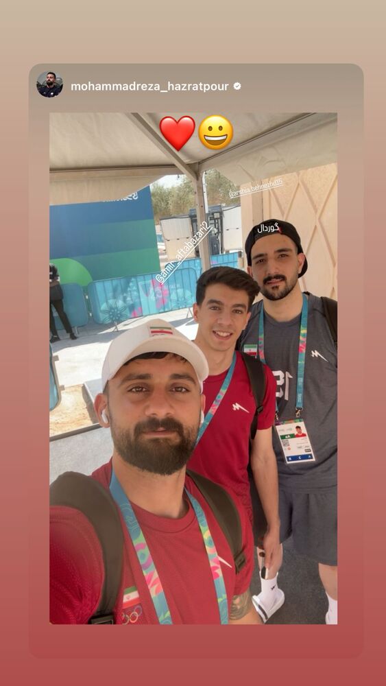  جدید ترین استوری اینستاگرام عرشیا بهنژاد