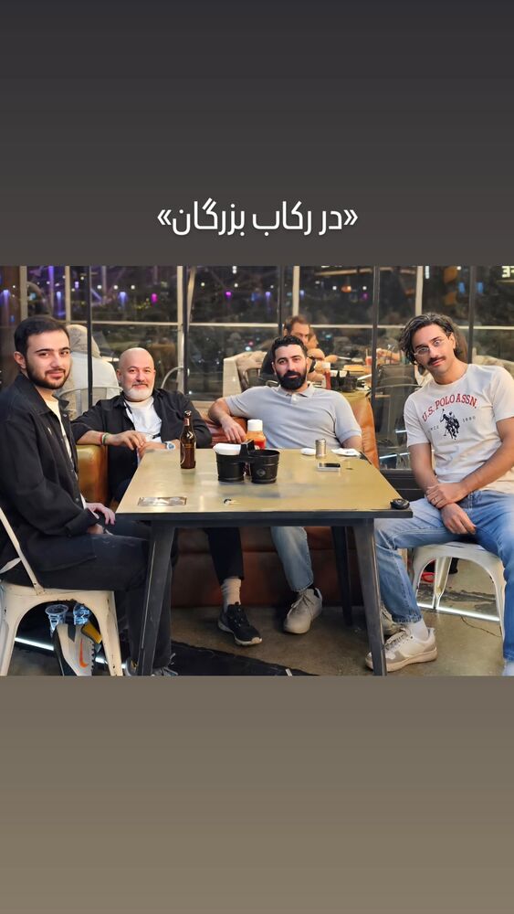  جدید ترین استوری اینستاگرام اروند درویش