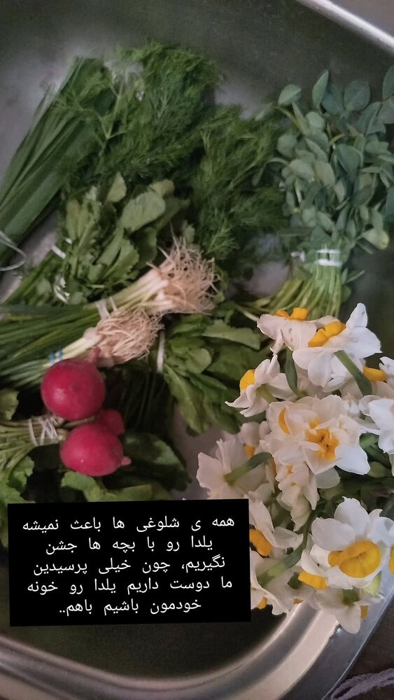  جدید ترین استوری اینستاگرام عسل خرسندیان