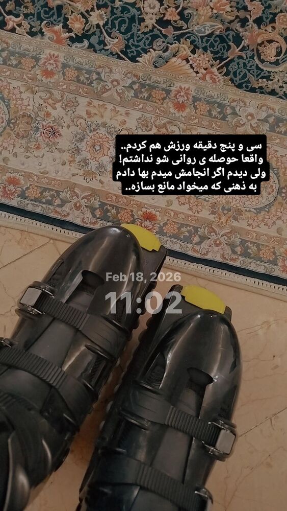  جدید ترین استوری اینستاگرام عسل خرسندیان
