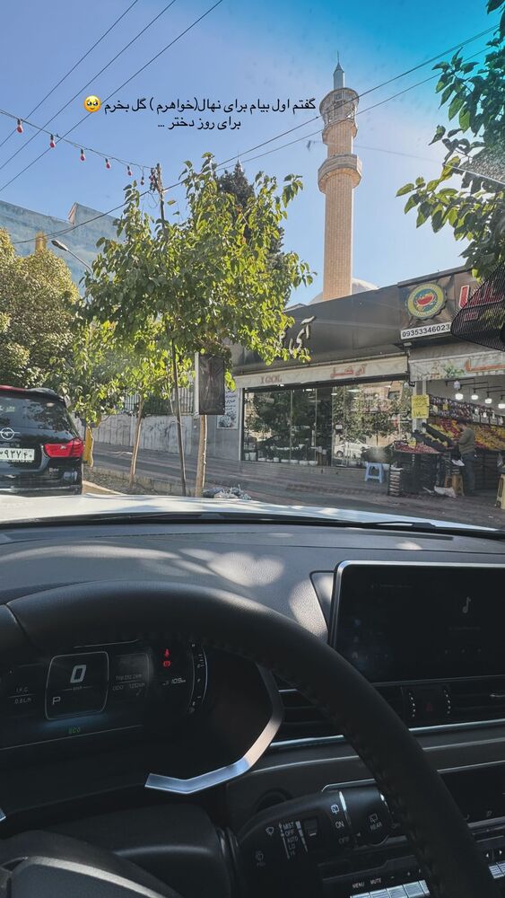  جدید ترین استوری اینستاگرام عسل و محمد