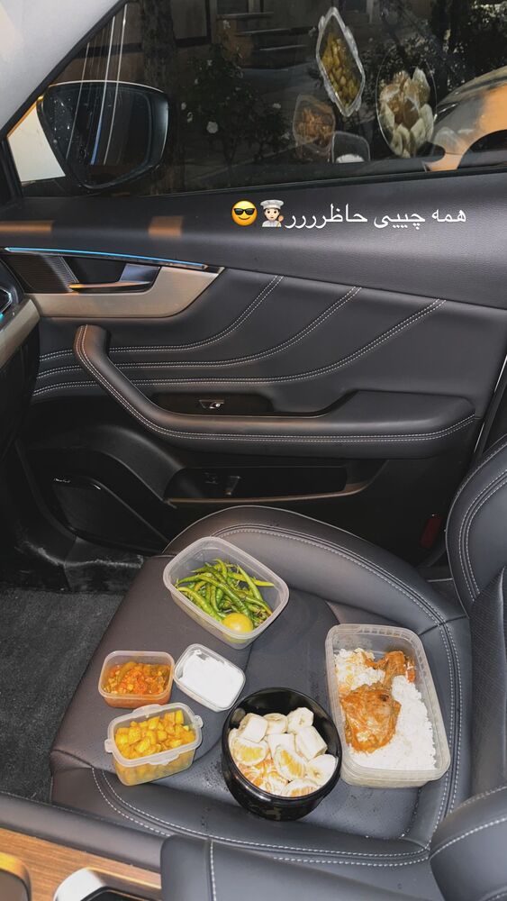  جدید ترین استوری اینستاگرام عسل و محمد