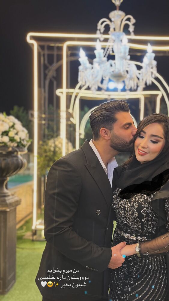  جدید ترین استوری اینستاگرام عسل و محمد