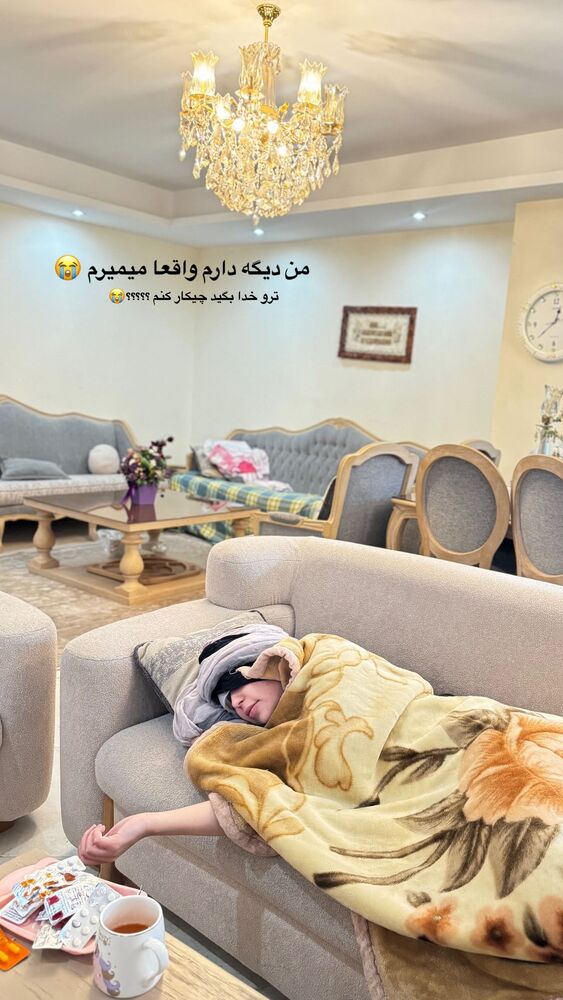  جدید ترین استوری اینستاگرام عسل و محمد