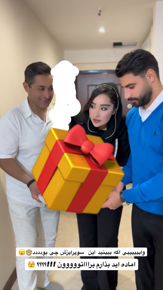  جدید ترین استوری اینستاگرام عسل و محمد