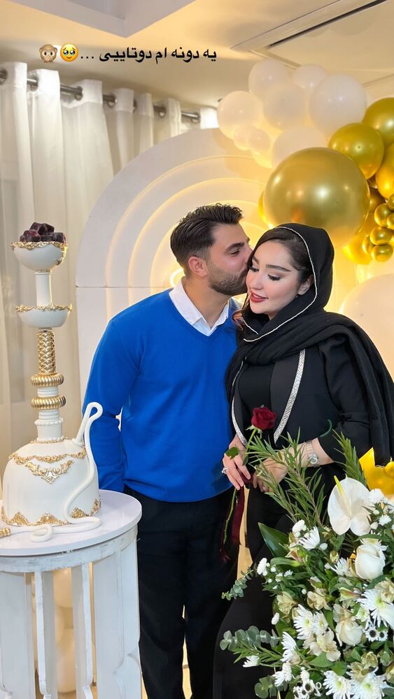  جدید ترین استوری اینستاگرام عسل و محمد