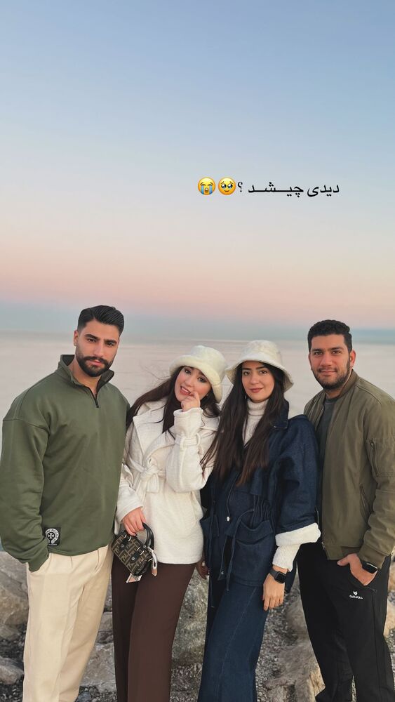  جدید ترین استوری اینستاگرام عسل و محمد
