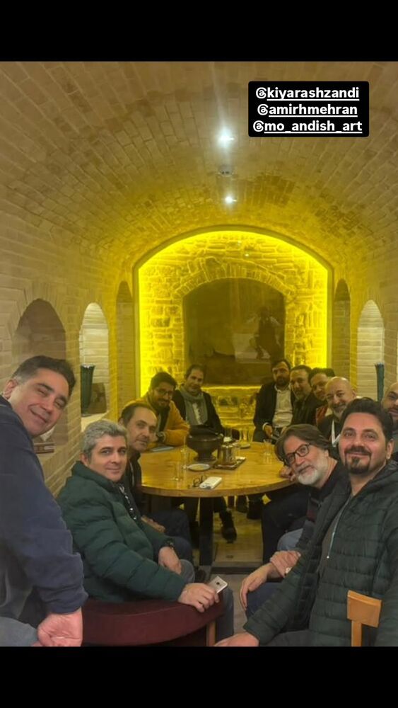  جدید ترین استوری اینستاگرام اشکان صادقی