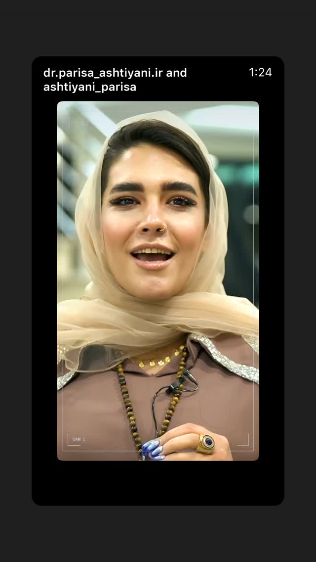  جدید ترین استوری اینستاگرام پریسا آشتیانی