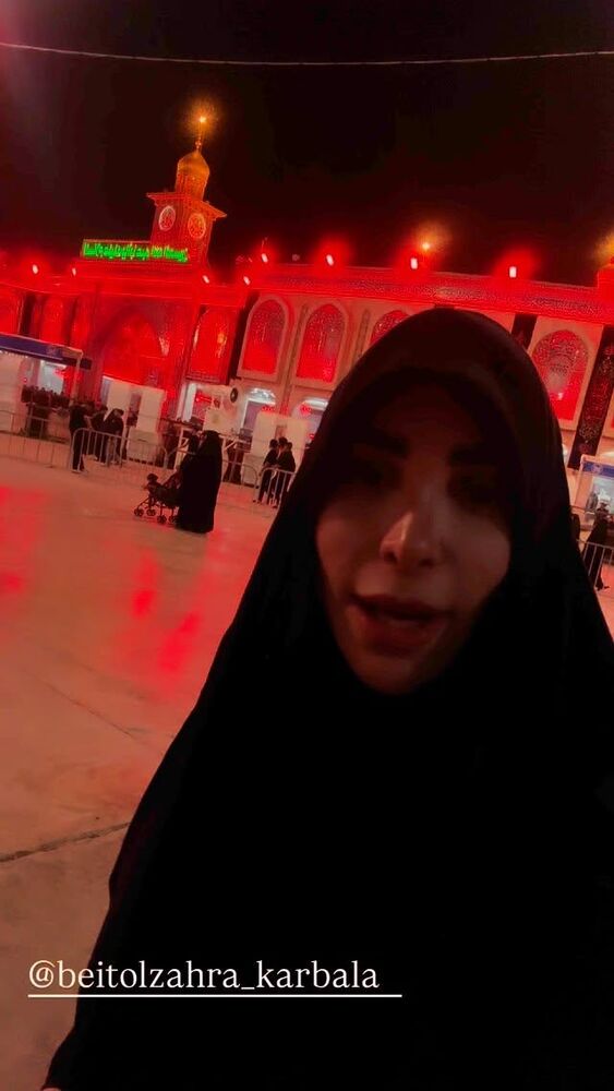  جدید ترین استوری اینستاگرام پریسا آشتیانی