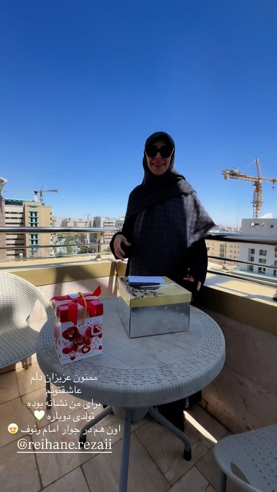  جدید ترین استوری اینستاگرام پریسا آشتیانی
