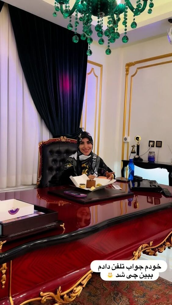 جدید ترین استوری اینستاگرام پریسا آشتیانی