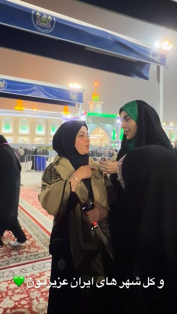  جدید ترین استوری اینستاگرام پریسا آشتیانی