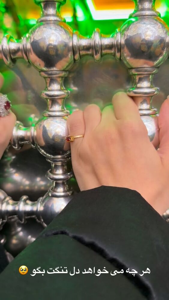  جدید ترین استوری اینستاگرام پریسا آشتیانی