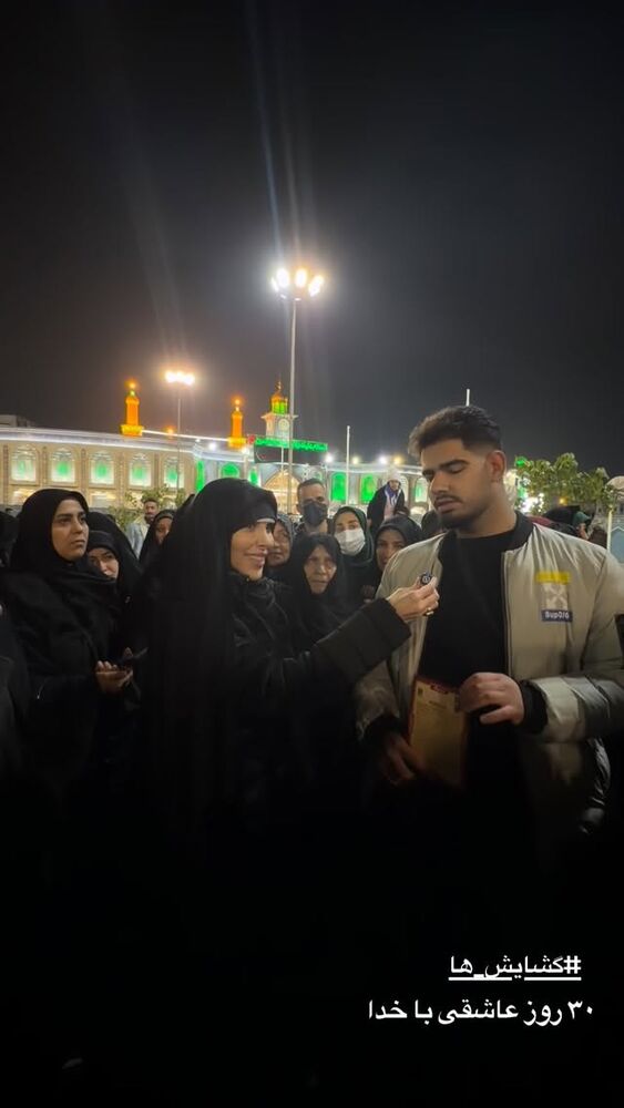  جدید ترین استوری اینستاگرام پریسا آشتیانی