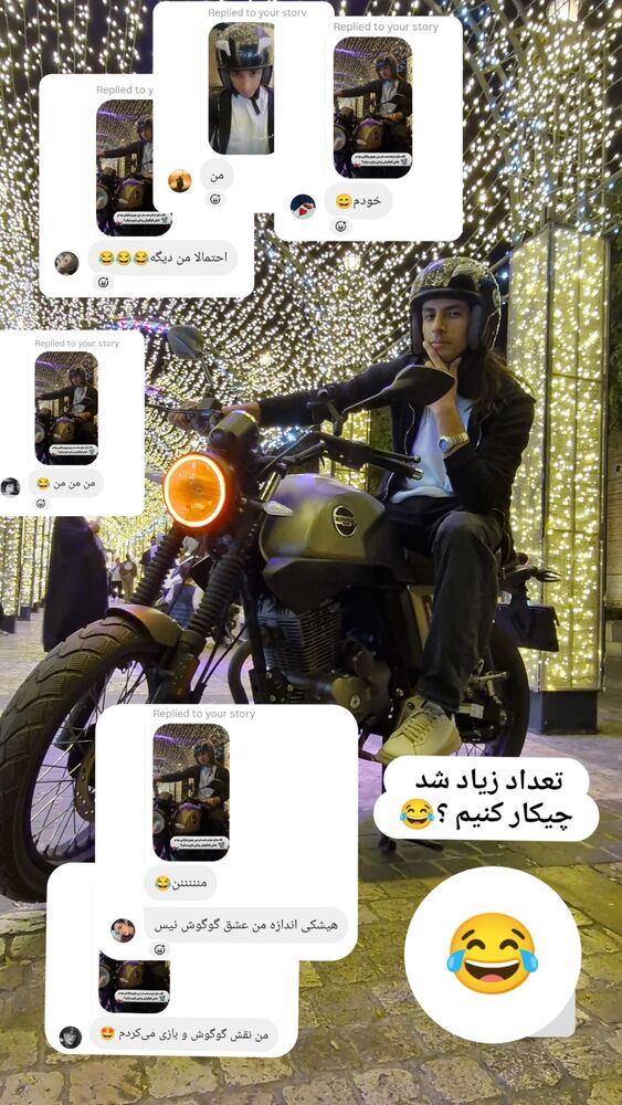  جدید ترین استوری اینستاگرام اصلان رادان