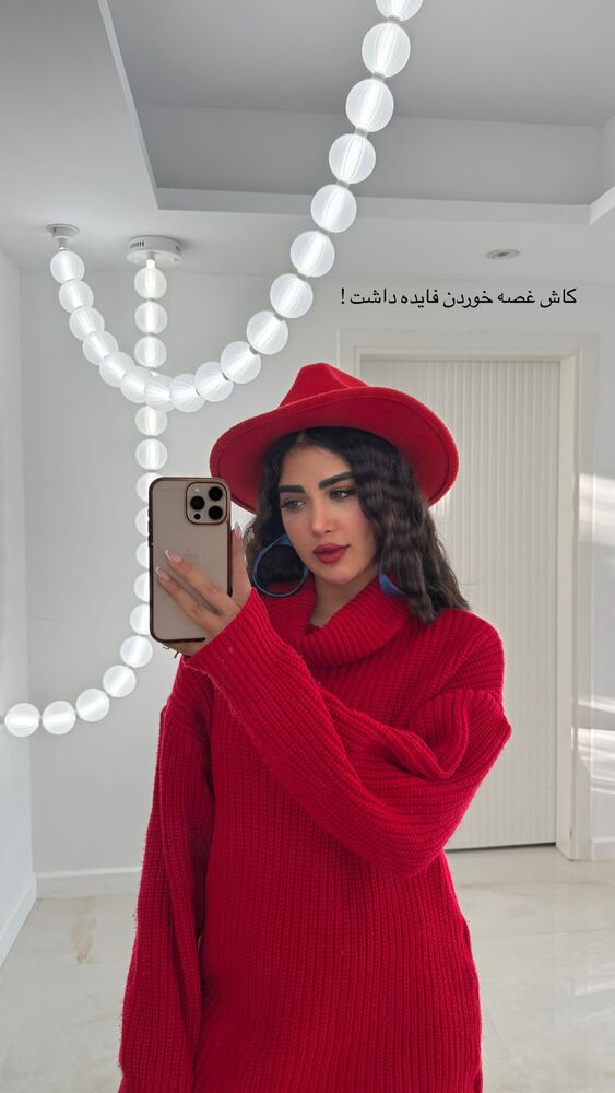  جدید ترین استوری اینستاگرام عاطفه خانزاده