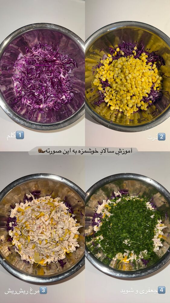  جدید ترین استوری اینستاگرام عاطفه خانزاده
