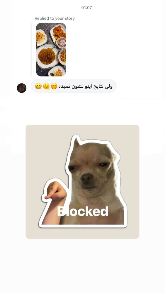  جدید ترین استوری اینستاگرام عاطفه خانزاده