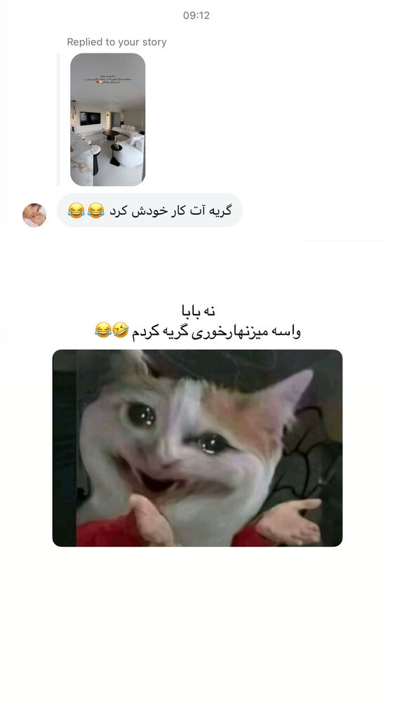  جدید ترین استوری اینستاگرام عاطفه خانزاده