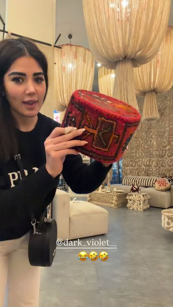  جدید ترین استوری اینستاگرام عاطفه خانزاده