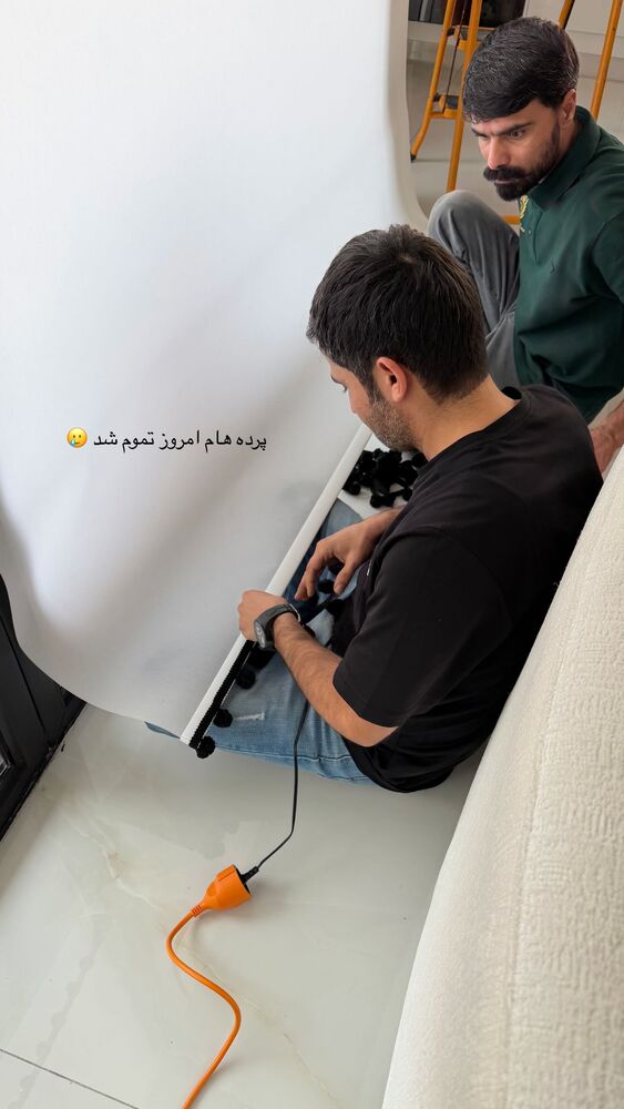  جدید ترین استوری اینستاگرام عاطفه خانزاده