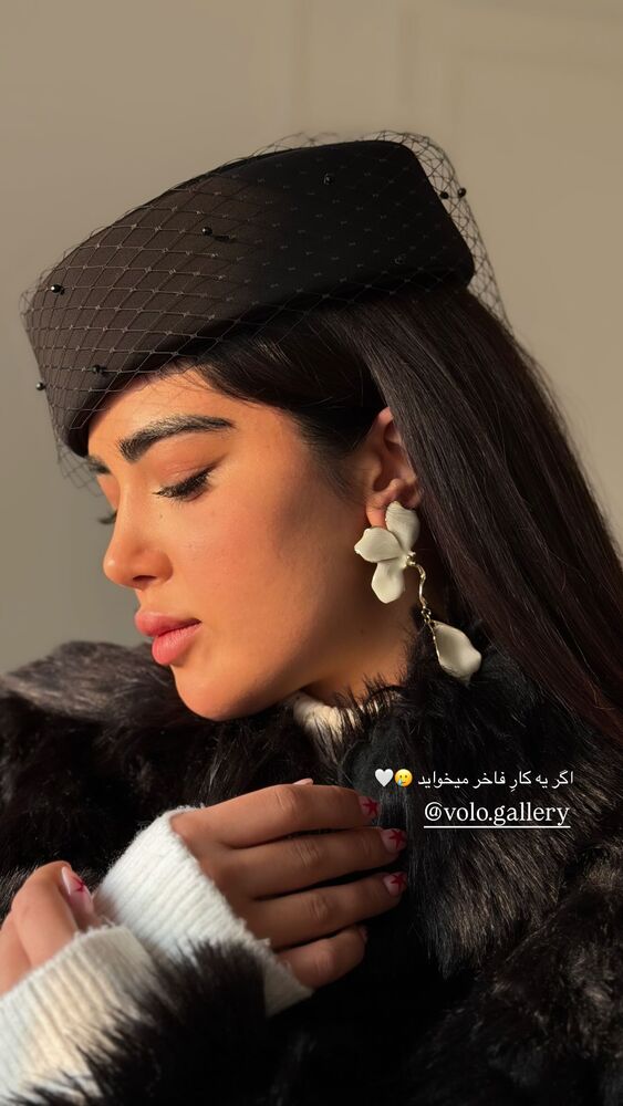  جدید ترین استوری اینستاگرام عاطفه خانزاده