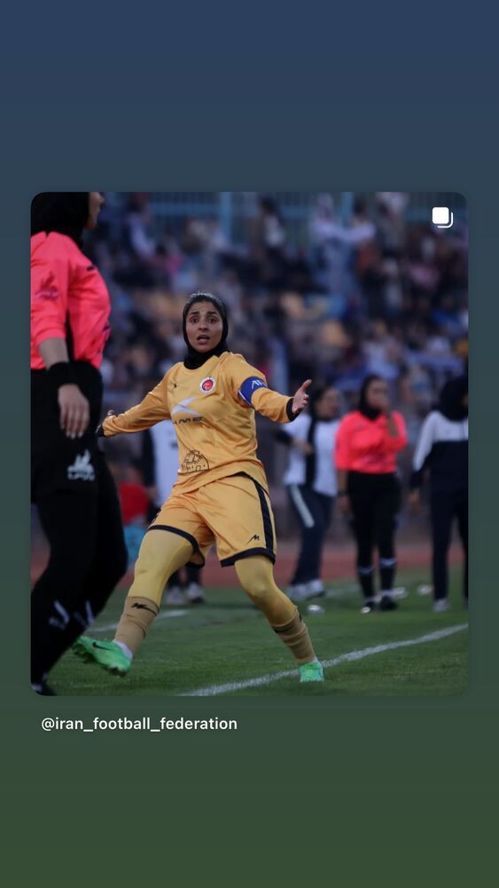  جدید ترین استوری اینستاگرام عاطفه رمضانی زاده