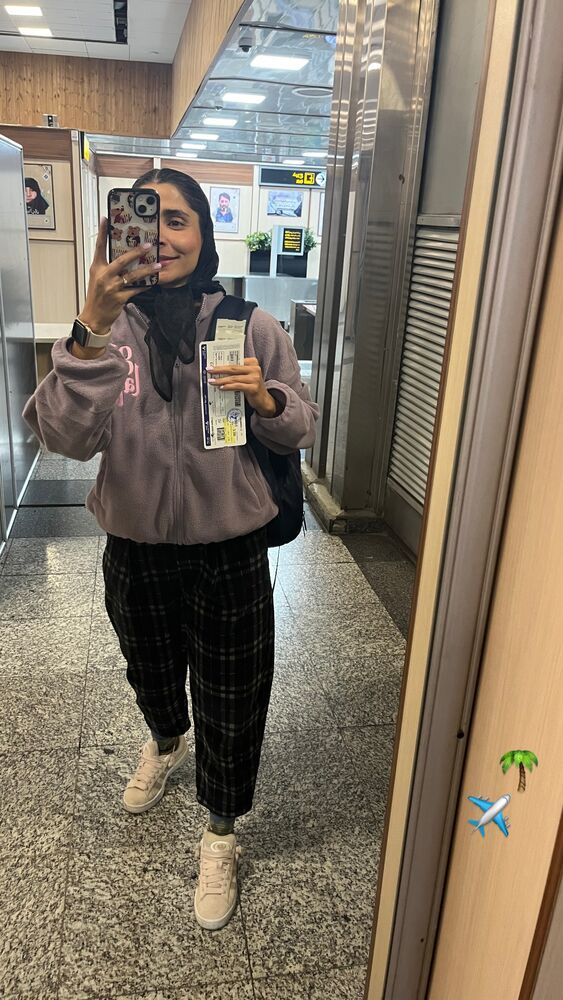  جدید ترین استوری اینستاگرام عاطفه رمضانی زاده
