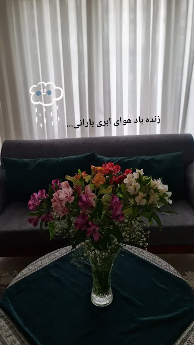  جدید ترین استوری اینستاگرام عطیه همتی