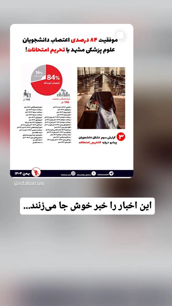  جدید ترین استوری اینستاگرام عطیه همتی