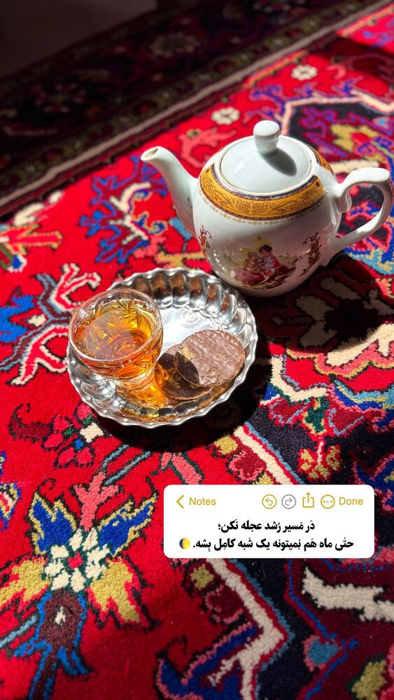  جدید ترین استوری اینستاگرام آیدا و محسن