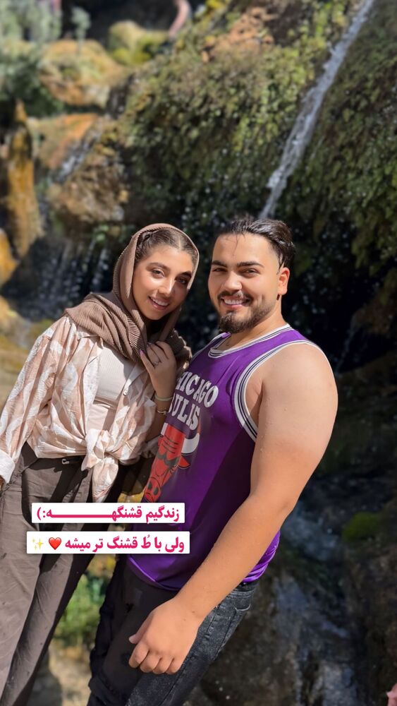  جدید ترین استوری اینستاگرام آیدا و محسن