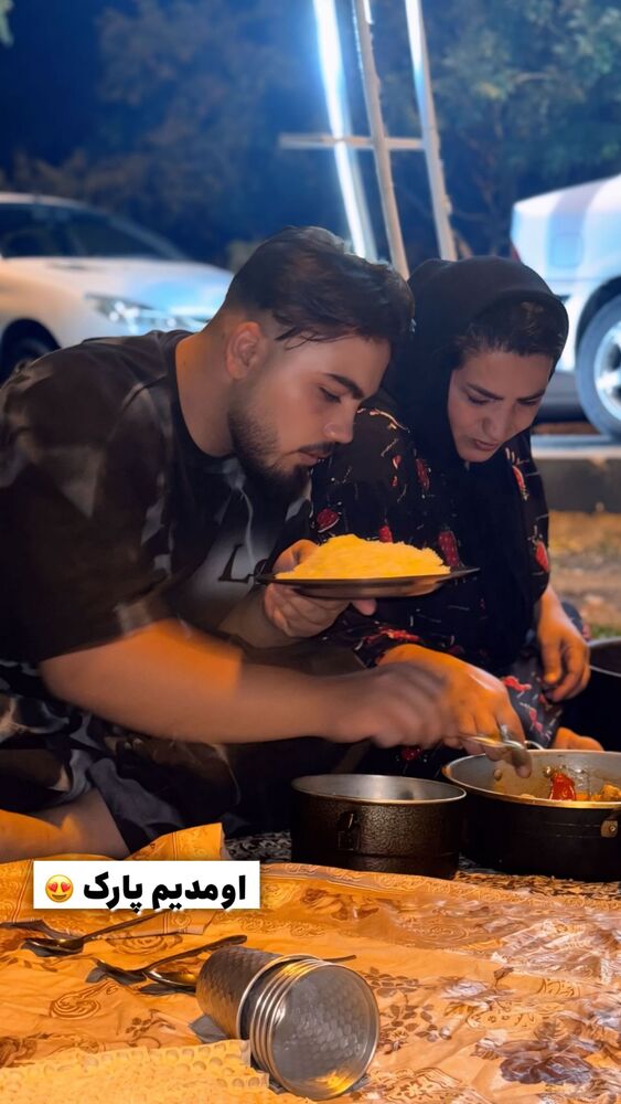  جدید ترین استوری اینستاگرام آیدا و محسن