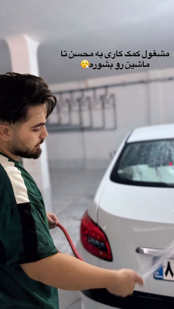  جدید ترین استوری اینستاگرام آیدا و محسن