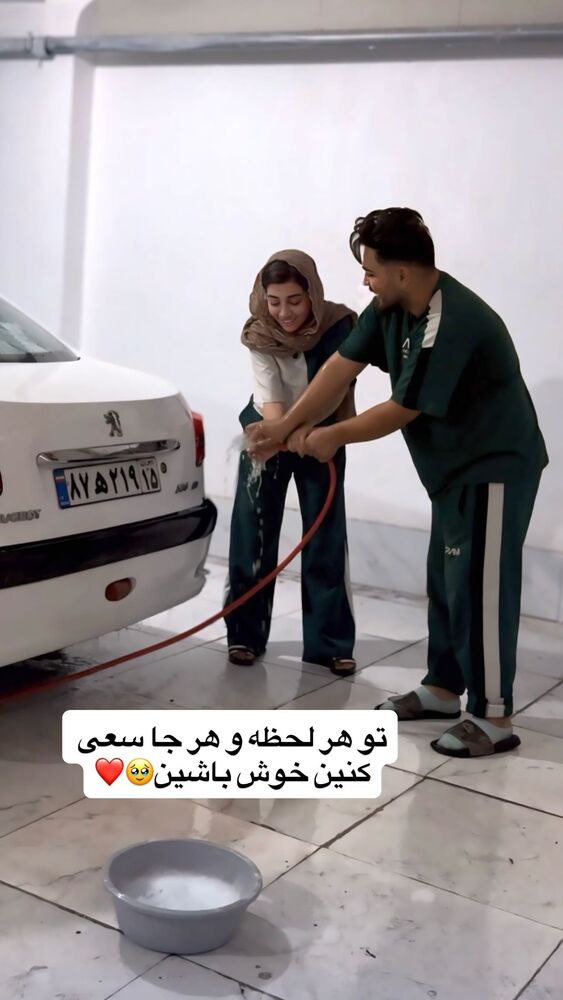  جدید ترین استوری اینستاگرام آیدا و محسن