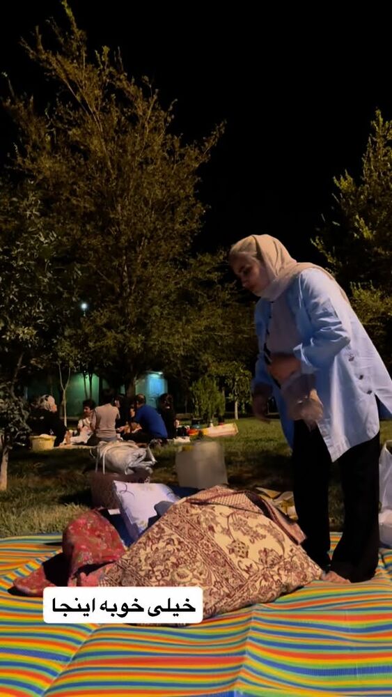  جدید ترین استوری اینستاگرام آیدا و محسن