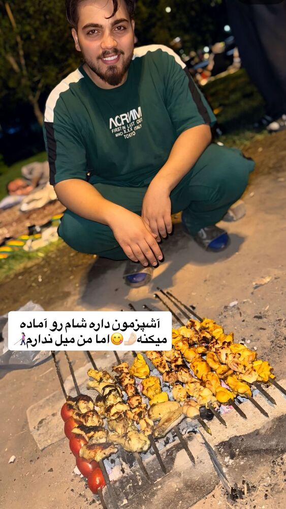  جدید ترین استوری اینستاگرام آیدا و محسن