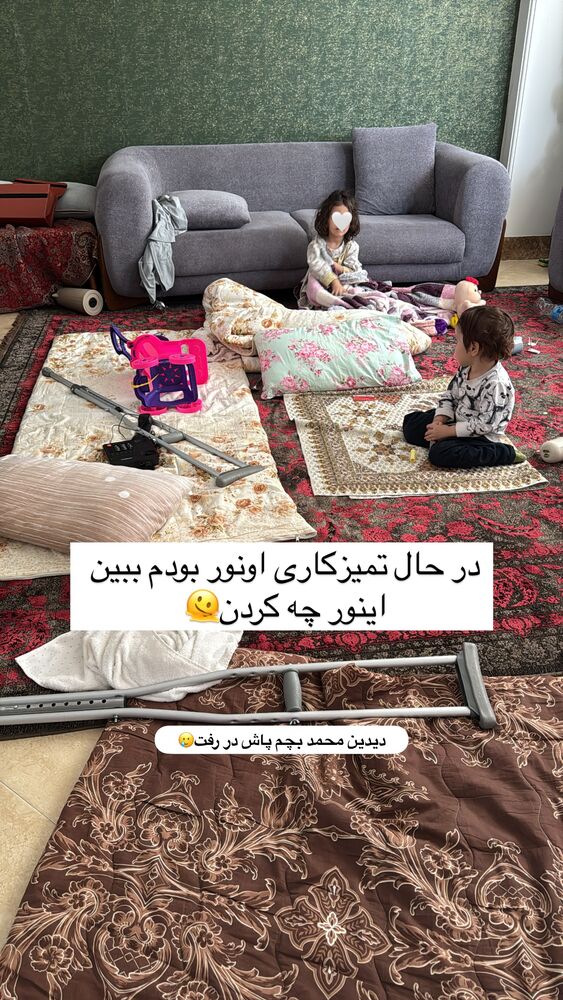  جدید ترین استوری اینستاگرام آیه کوچ