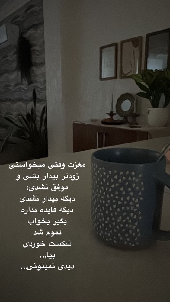  جدید ترین استوری اینستاگرام آیه کوچ