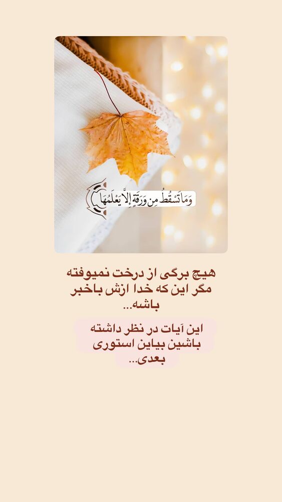  جدید ترین استوری اینستاگرام آیه کوچ