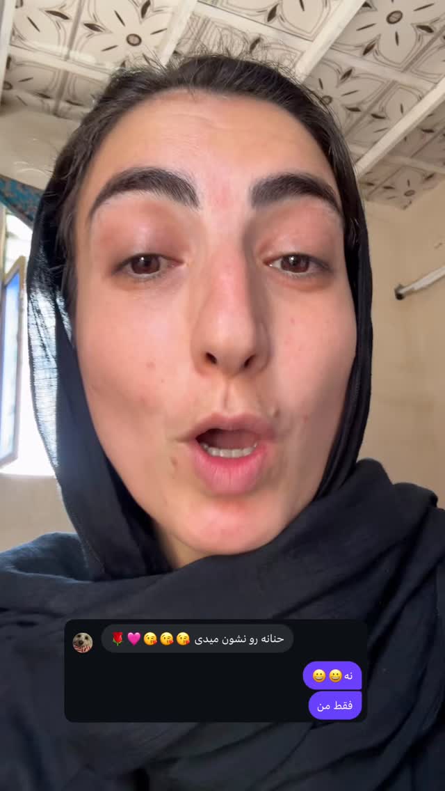  جدید ترین استوری اینستاگرام آزاده اسدی