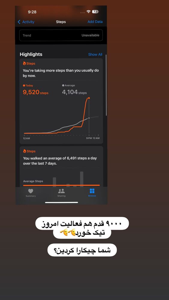  جدید ترین استوری اینستاگرام آزاده اسدی
