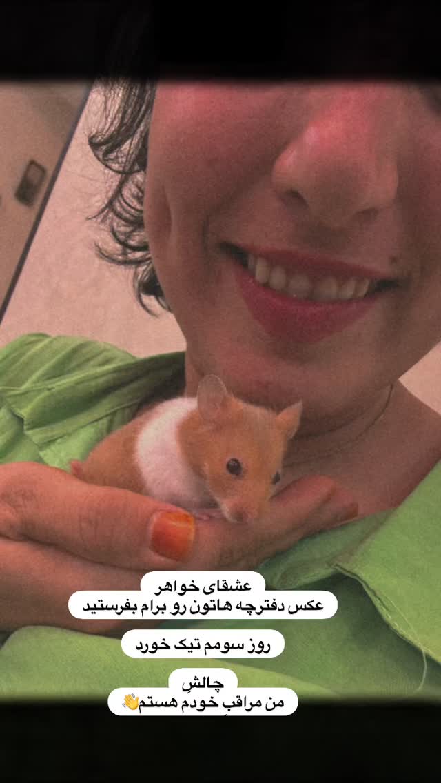  جدید ترین استوری اینستاگرام آزاده اسدی