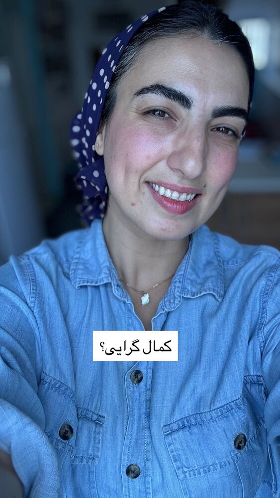  جدید ترین استوری اینستاگرام آزاده اسدی