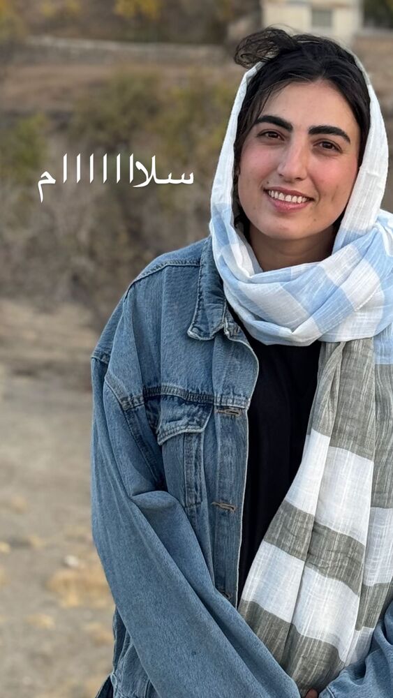  جدید ترین استوری اینستاگرام آزاده اسدی