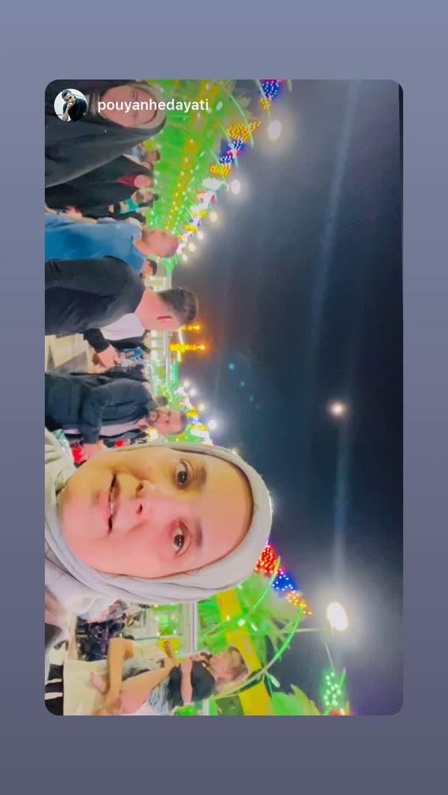  جدید ترین استوری اینستاگرام آزاده آل ایوب