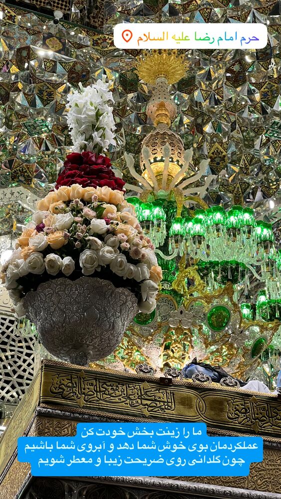  جدید ترین استوری اینستاگرام آزاده آل ایوب