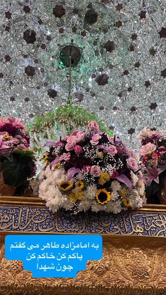  جدید ترین استوری اینستاگرام آزاده آل ایوب
